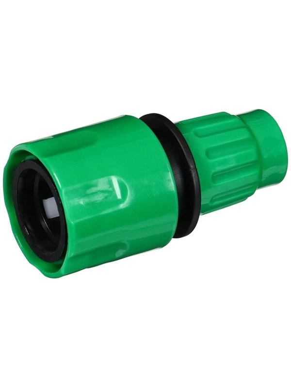 Коннектор для чудо-шланга, 10 мм, быстросъёмное соединение, рр-пластик