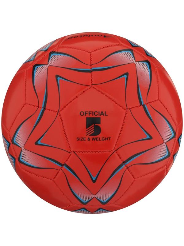 Мяч футбольный, ПВХ, машинная сшивка, 32 панели, размер 5, цвета микс