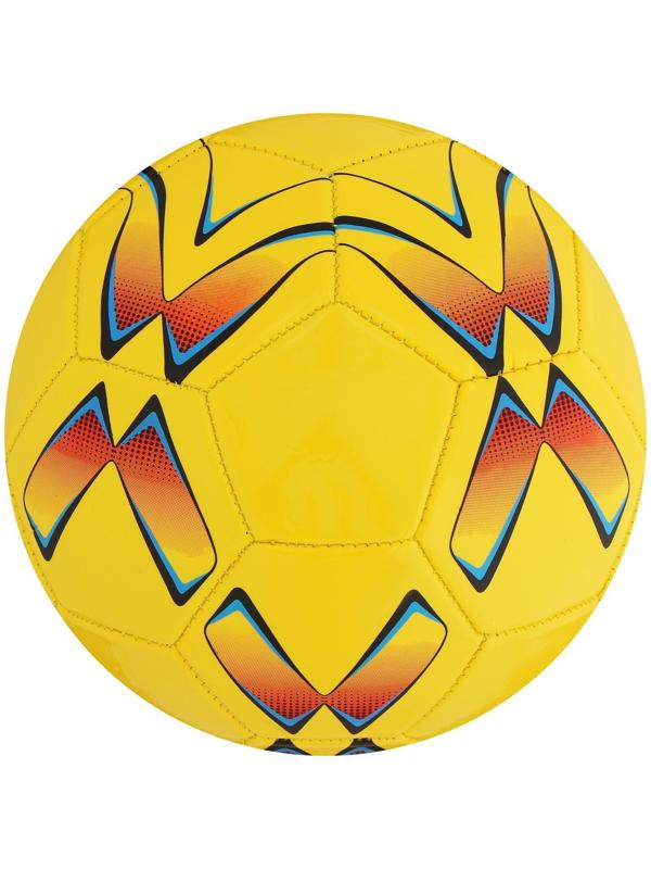 Мяч футбольный, ПВХ, машинная сшивка, 32 панели, размер 5, цвета микс