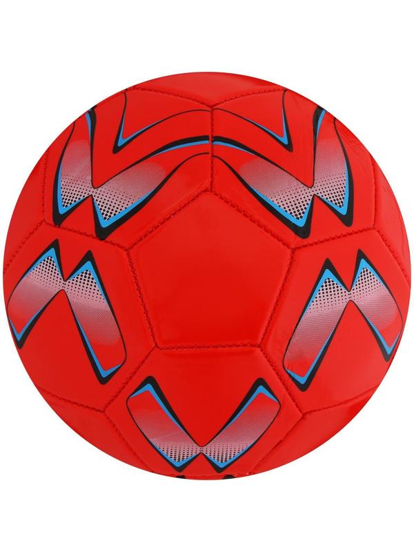 Мяч футбольный, ПВХ, машинная сшивка, 32 панели, размер 5, цвета микс