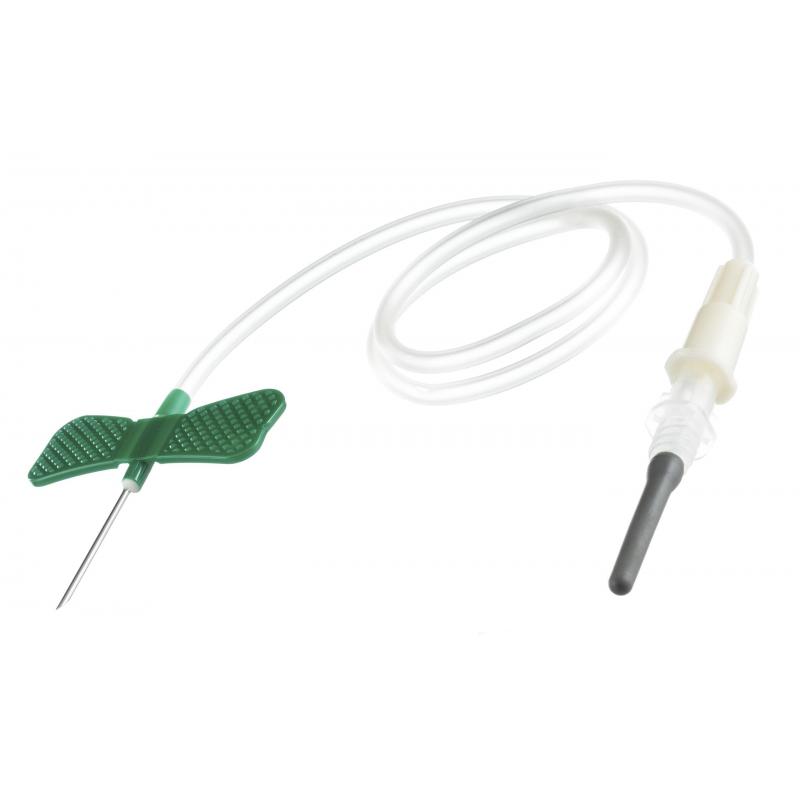 Игла-бабочка 21G 30см зел. с луер-адапт. VACUETTE 450065 50шт/уп