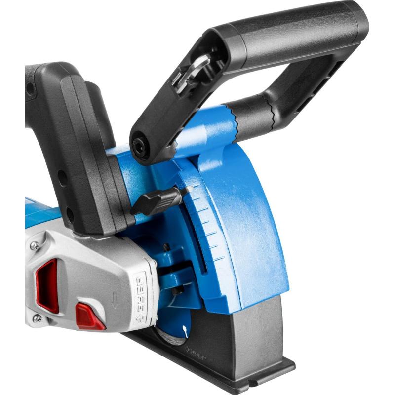 Штроборез (бороздодел) ЗУБР ЗШ-П30-1400 ПСТК, 125 мм, плавн пуск, 1400 Вт