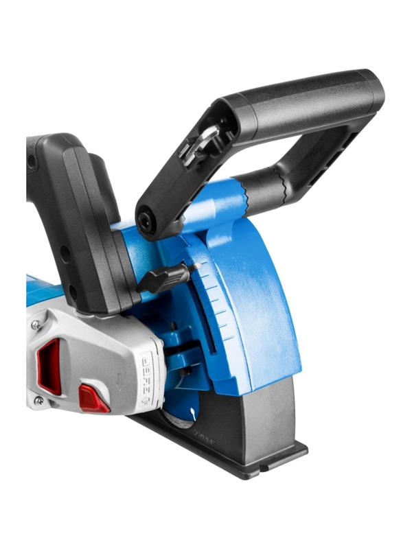 Штроборез (бороздодел) ЗУБР ЗШ-П30-1400 ПСТК, 125 мм, плавн пуск, 1400 Вт