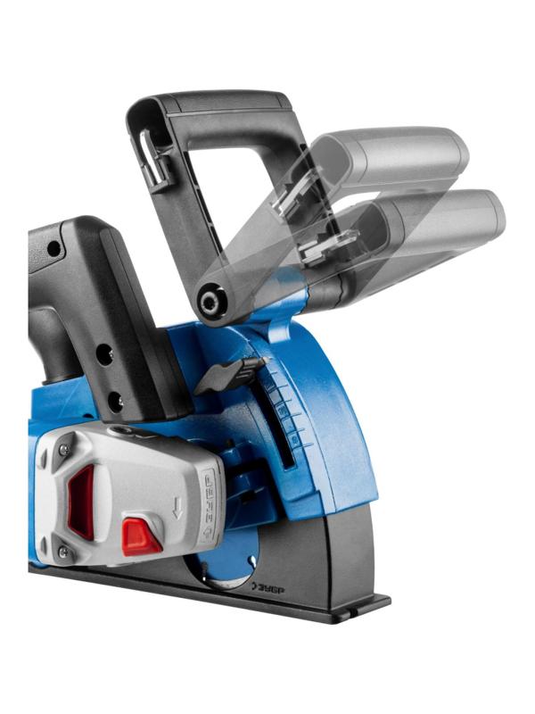 Штроборез (бороздодел) ЗУБР ЗШ-П30-1400 ПСТК, 125 мм, плавн пуск, 1400 Вт