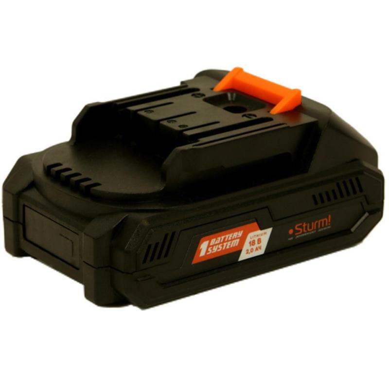 Аккумулятор Sturm! для инструмента серии 1BatterySystem, 18В, 2Ач (SBP1802)