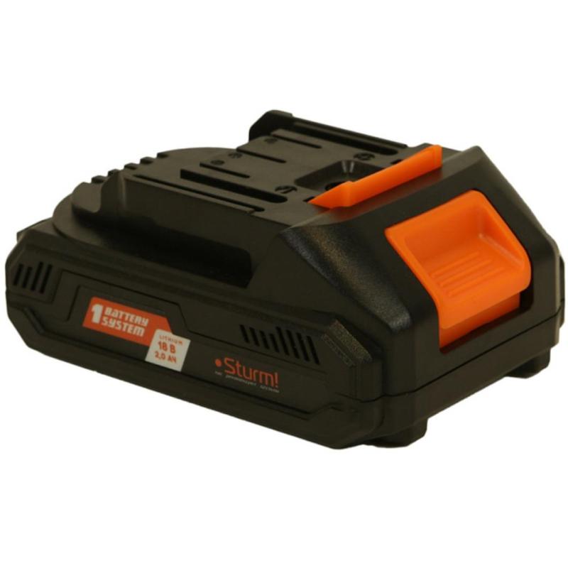 Аккумулятор Sturm! для инструмента серии 1BatterySystem, 18В, 2Ач (SBP1802)